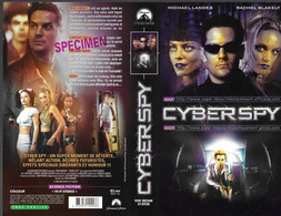 "CYBER SPY" -jaquette SPECIMEN Originale PARAMOUNT VHS SECAM -max Knight - Action, Adventure