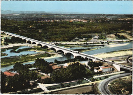 CPM CAUMONT-sur-DURANCE Vue Aerienne - Le Pont De Bompas (1087346) - Caumont Sur Durance