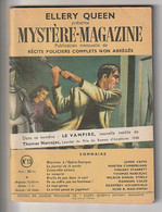 MYSTERE-MAGZINE    N° 13 - FEVRIER  1949 - Opta - Ellery Queen Magazine