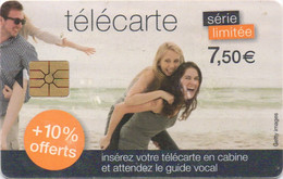 Télécarte Série Limitée 7,50€ +10% Offerts - 2013