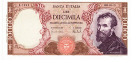 Italia - 10.000 Lire 1973 Buonarroti     ----- - 10.000 Lire