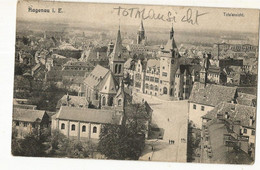 CPA ,Allemagne , Hagenau, I. E.  Totallansicht  ,Ed. 1912 - Ohne Zuordnung