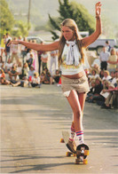 Postcard - Skate Boarding In The Seventies By H. Holland - She's Beautiful  - New - Skateboard