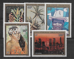 Polynésie Poste Aérienne N°84/88 - Neuf ** Sans Charnière - TB - Unused Stamps