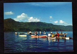 Rare Vue - Comores - ANJOUAN - Pêcheurs ( Carte Diminuée En Haut Et Sur Les Cotés Pour Rangement En Classeur) - Comoren