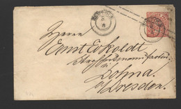 NDP,Ganzsache,Stempel,K2 Rostock (208) - Entiers Postaux