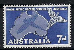AUSTRALIE Poste Aérienne 1957: Le Y&T 9 Neuf** - Used Stamps