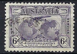AUSTRALIE Poste Aérienne 1931: Le Y&T 3  Obl. - Usati