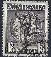 AUSTRALIE Poste Aérienne 1949: Le Y&T 7 Obl. - Usati