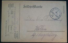 Feldpostkarte 4 Armee Corps - Sonstige & Ohne Zuordnung