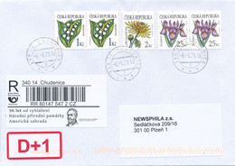 Czech Rep. / Comm. R-label (2020/75) Chudenice: National Natural Monument "American Garden" (X0212) - Agriculture