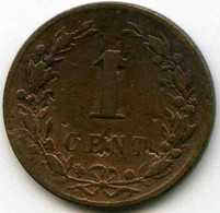 Pays-Bas Netherland 1 Cent 1878 KM 107 - 1849-1890 : Willem III