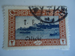 CILICIA CILICIE   USED     STAMPS      OVERPRINT T.E.O POSTMARK - Other & Unclassified