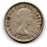 Australie - 6 Pence 1956 TTB - Sixpence