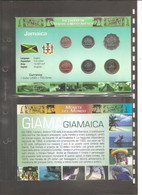 Giamaica - Folder Bolaffi "Monete Dal Mondo" Emissione Valori UNC - Jamaique