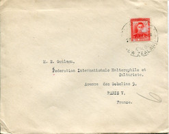 Nuova Zelanda (1950) - Busta Per La Francia - Storia Postale