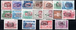 80.GREECE,1946-1947 CHAINS(148 VALUES),HELLAS 640-657 MH,VERY FINE - Other & Unclassified