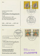 BERLIN 1969/75 6 Versch. Offizielle Erststagskarten Der Weihnachtsmarken, RRR!! - Sonstige & Ohne Zuordnung