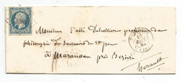 - GARONNE - TOULOUSE - PC.3383 S/TPND Présidence N°10 = C0D TYPE 15 - 1853 - 1852 Louis-Napoleon