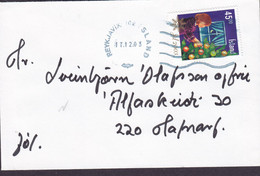 Iceland REYKJAVIK 2003 'Petite' Cover Brief Hafnarfjörður Christmas Weihnchten Jul Noel Natale Navidad - Brieven En Documenten