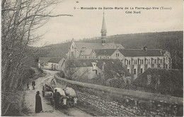 MONASTERE DE SAINTE-MARIE DE LA PIERRE QUI VIRE -YONNE - COTE NORD -1918 - Autres & Non Classés