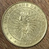 75004 NOTRE DAME DE PARIS VIERGE À L'ENFANT MDP 2000 MÉDAILLE MONNAIE DE PARIS JETON TOURISTIQUE MEDALS TOKENS COINS - 2000