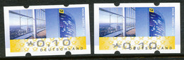 BUNDESREPUBLIK Automatenmarke Post Tower Bonn € 0,10 Postfr. ABART: Fehldruck Des Wertes - Machine Labels [ATM]