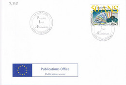 Luxembourg - FDC 1598 Amtsblatt Der Europäischen Gemeinschaften (8.338) - Covers & Documents