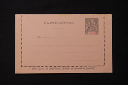 ANJOUAN - Entier Postal ( Carte Lettre ) Type Groupe, Non Circulé - L 90231 - Brieven En Documenten