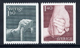 SWEDEN 1980 Social Welfare MNH / **.  Michel 1103-04 - Nuevos