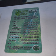 Belize-(BZ-BLT-PRE-008)-(2)-DIRECT-(bz$30)-(387-310-4292)-used Card+1card Prepiad/gift Free - Belize