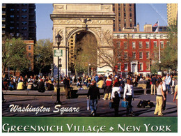 (JJ 30) USA - Greenwich Village (Posted To Australia 1991) (light Fold Top Left) - Greenwich Village