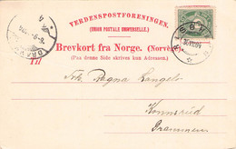 NORWAY - PICTURE POSTCARD TORGHATTEN 1904 /Q311 - Cartas & Documentos