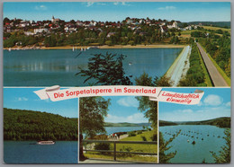 Sundern Langscheid - Mehrbildkarte 3   Die Sorpetalsperre Im Sauerland - Sundern