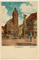 Karl MUTTER, Allemagne - MOSBACH, Rathaus - Mutter, K.