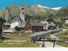 1317) 9974 PRÄGRATEN - Osttirol - KIRCHE Straße HAUS DETAIL Und Kleine Brücke TOP ! Pfarrkirche ST. ANDRÄ - Prägraten