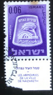 Israel - T1/4 - (°)used - 1966 - Michel 324 - Stadswapen - Gebruikt (met Tabs)