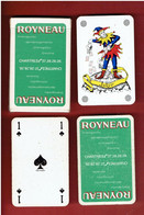 JEU 32 CARTES A JOUER PUBLICITE ROYNEAU TRANSPORT DEMENAGEMENT A CHARTRES EURE ET LOIR - 32 Cartes