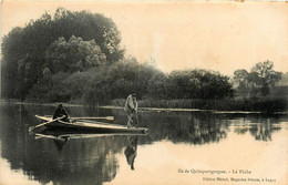 Lagny * Ile De Quinquengrogne * La Pêche Au Filet * Pêcheur - Lagny Sur Marne