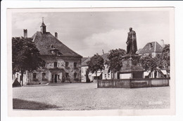 PHALSBOURG -  La  Mairie Et Le Monument Du Maréchal Mouton - Phalsbourg