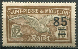 SAINT PIERRE ET MIQUELON - Y&T  N° 122 * - Unused Stamps