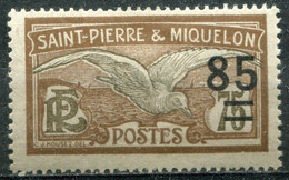 SAINT PIERRE ET MIQUELON - Y&T  N° 122 * - Unused Stamps