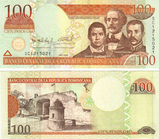 Dominican Republic 100 Pesos 2006 UNC - Dominicana