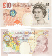 England 10 Pounds 2004 UNC "Bailey" - 10 Pounds