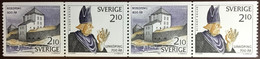Sweden 1987 Town Anniversaries Booklet Strip MNH - Zonder Classificatie