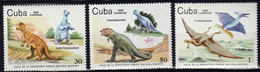 CUBA - Faune, Dinosaures - Y&T N° 2602-2608 - MNH - 1985 - Autres & Non Classés