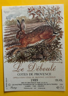 18470 - Le Déboulé Côtes De Provence 1989 - Hunting
