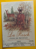 18473 - La Pirsch Côtes De Provence 1988 - Chasse