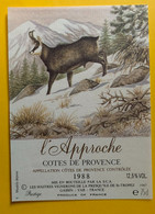18474 - L'Approche  Côtes De Provence 1988 - Hunting