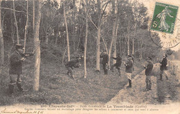 La Tremblade           17            Forêt.  Gardes Forestiers Faisant Un Martelage         (voir Scan) - La Tremblade